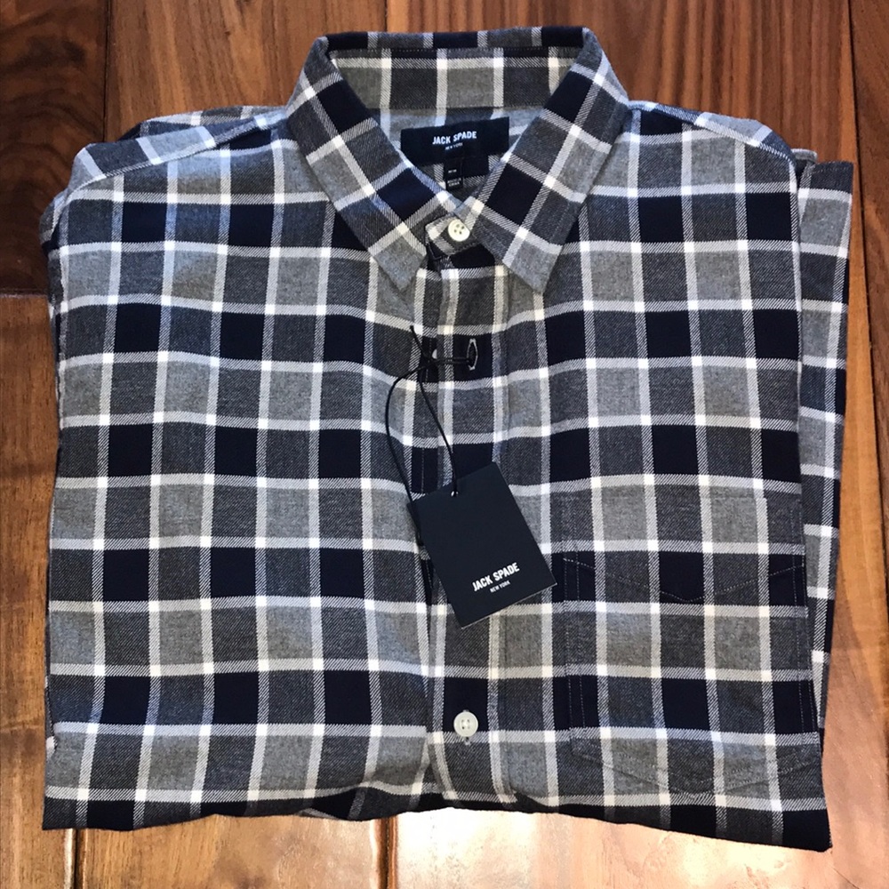 Jack Spade Plaid Shirt